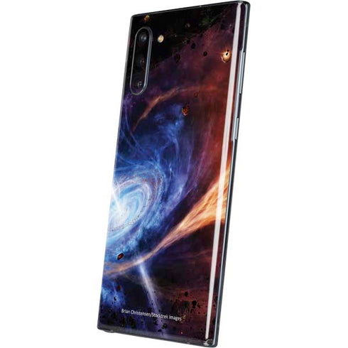 StockTrek Binary System Orbiting near a Black Hole Galaxy Note 10 Skin